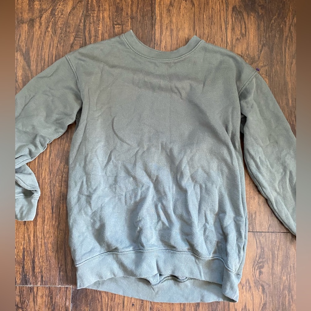 Green grey aerie sweater